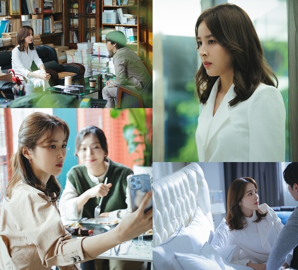 ▲ 4일 방송되는 '신성한, 이혼'에서 한혜진은 일생일대 최악의 상황에 놓이게 된다. 제공|SLL