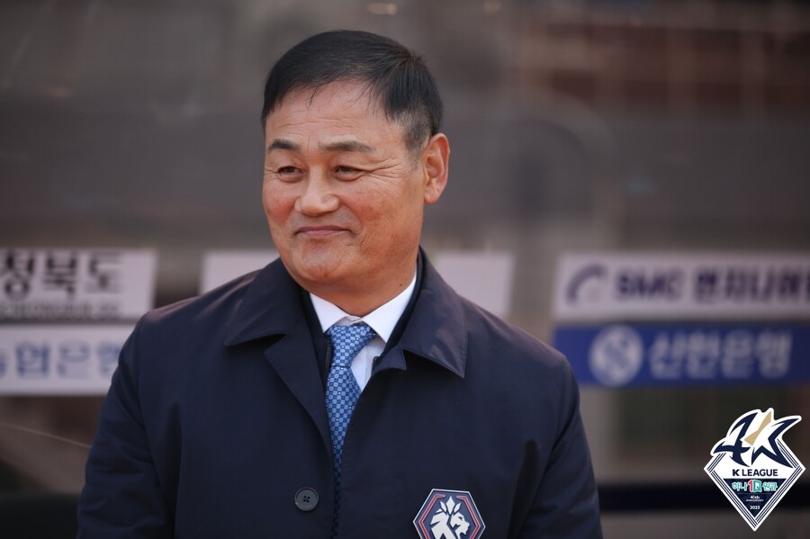 ▲ 최윤겸 충북청주FC 감독 ⓒ한국프로축구연맹
