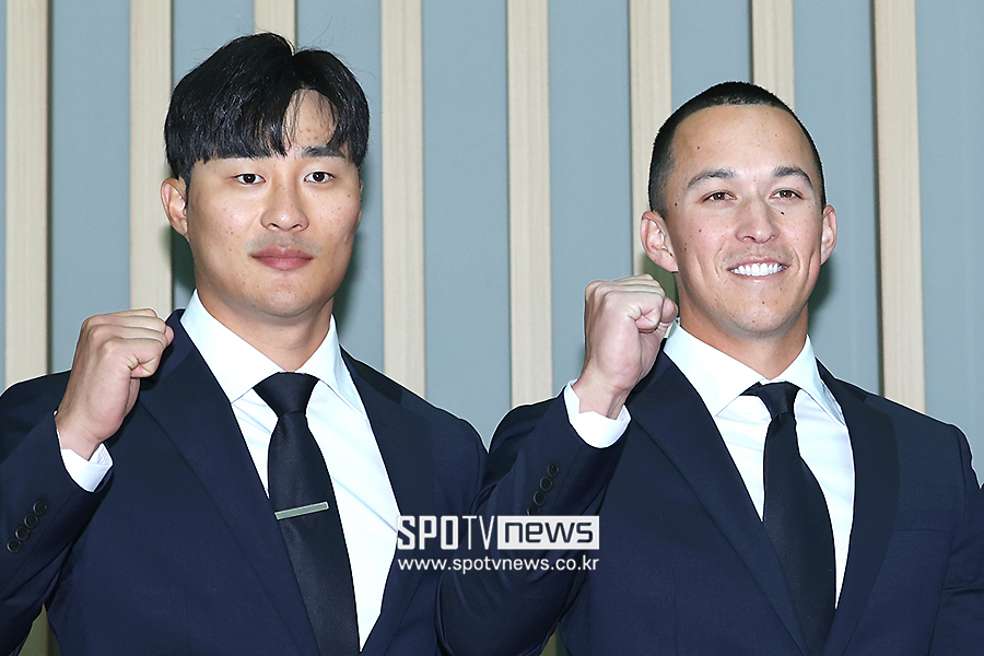 ▲ 김하성 에드먼 ⓒ곽혜미 기자