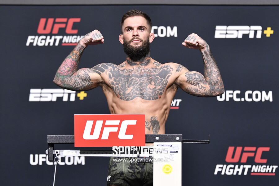 ▲ 코디 가브란트 ⓒUFC 제공