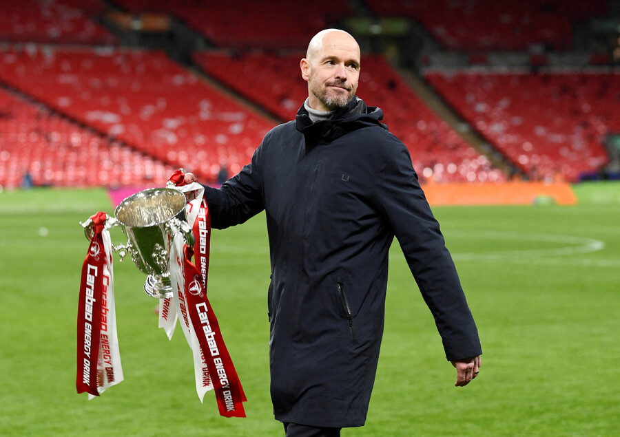 ▲ 에릭 텐 하흐 ⓒ연합뉴스/REUTERS