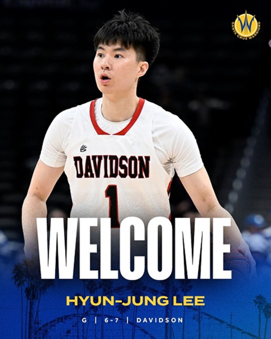 [스포츠타임] 이현중, GSW 홈구장서 3점슛 2방…산타크루즈는 패배