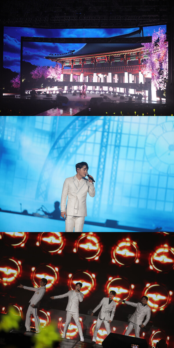 ▲ 5일 콘서트 '박서진 쇼'를 벌인 박서진. 제공|타조엔터테인먼트