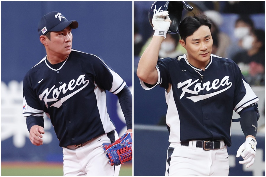 ▲ 오지환(왼쪽)과 김하성 ⓒ 연합뉴스