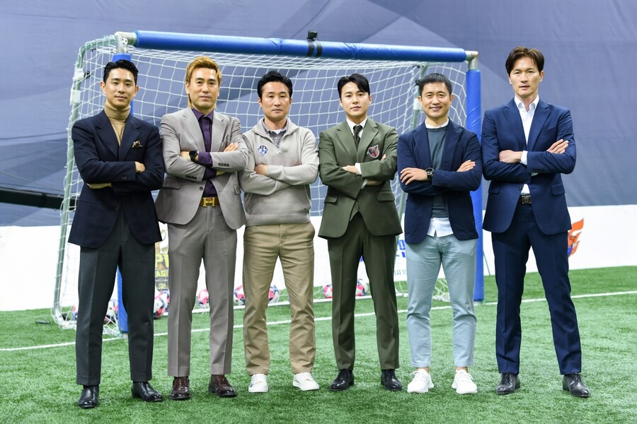 ▲ '골 때리는 그녀들' 감독들. 제공| SBS