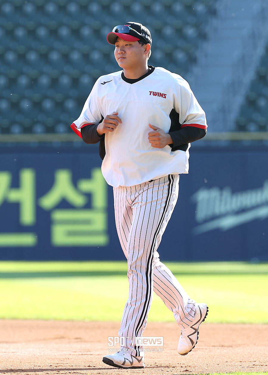 "솔직히 많이 기대된다" 감독의 144G 보장 선언, 자신있게 받은 거포 유망주