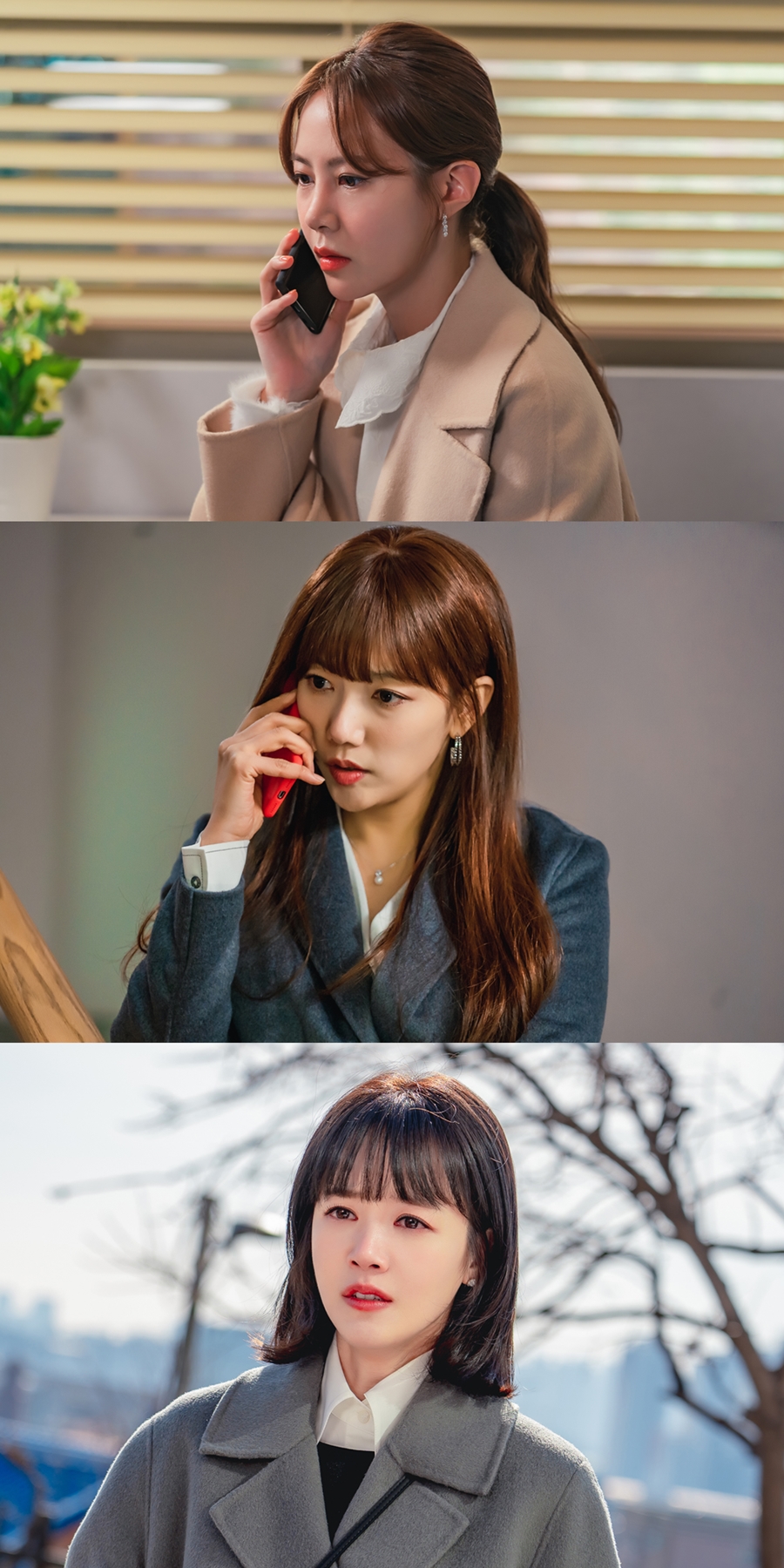 ▲ KBS2 새 일일드라마 '비밀의 여자' 최윤영, 이채영, 신고은. 제공| 셀트리온 엔터테인먼트