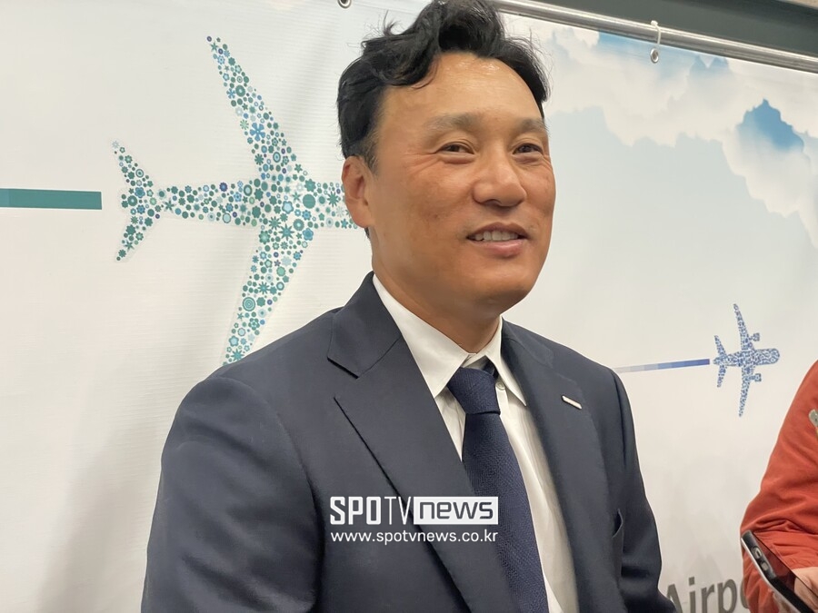 ▲두산 베어스 이승엽 감독. ⓒ인천공항, 최민우 기자