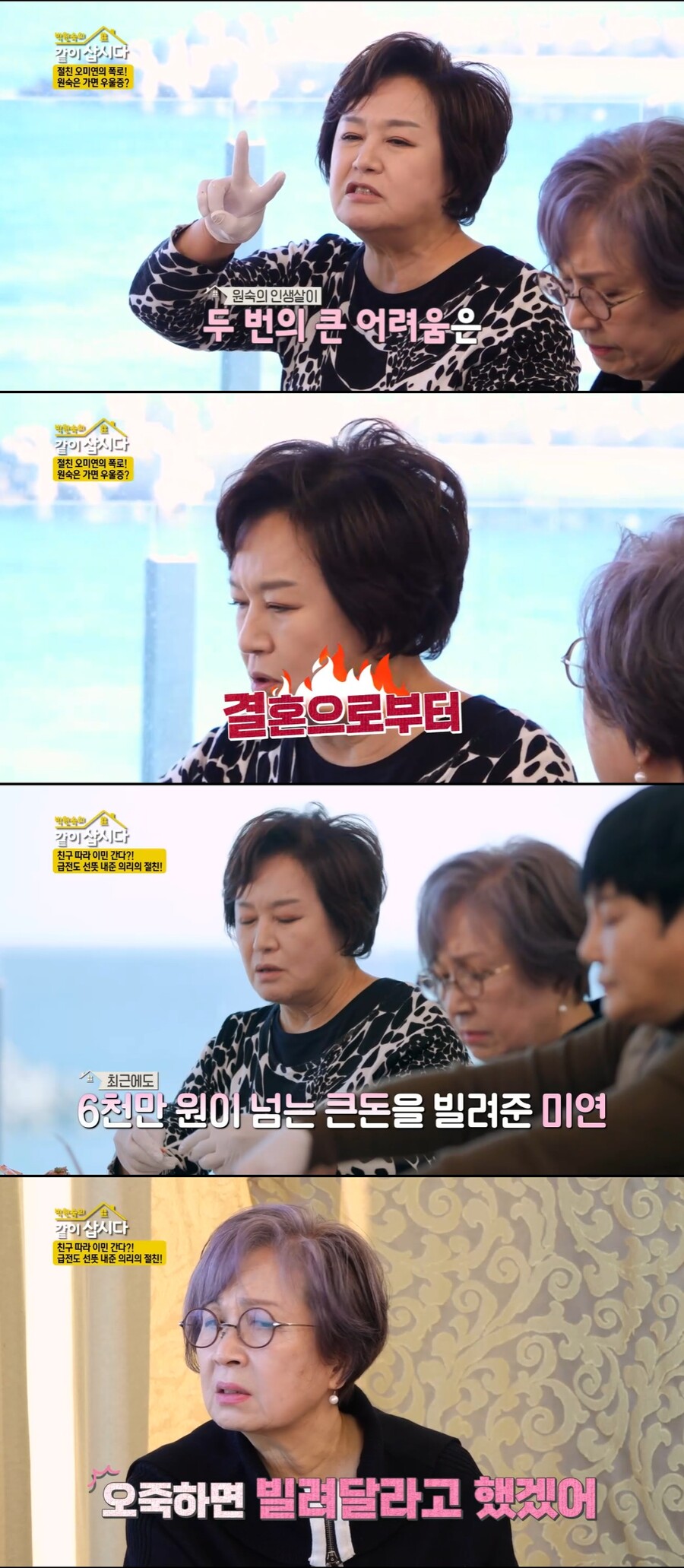 박원숙, 모범 납세자→불법 체납자 전락…"100평 살다 49평 이사"('같이 삽시다')