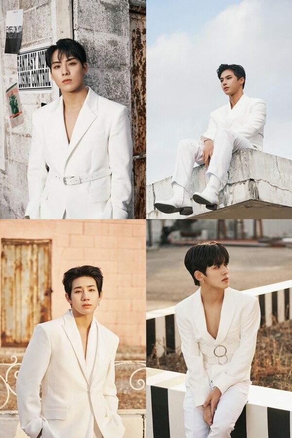 ▲ TAN 데뷔 1주년 스페셜 앨범 '에시지'의 성혁, 재준, 현엽, 창선 개인 콘셉트 사진. 제공|생각엔터테인먼트