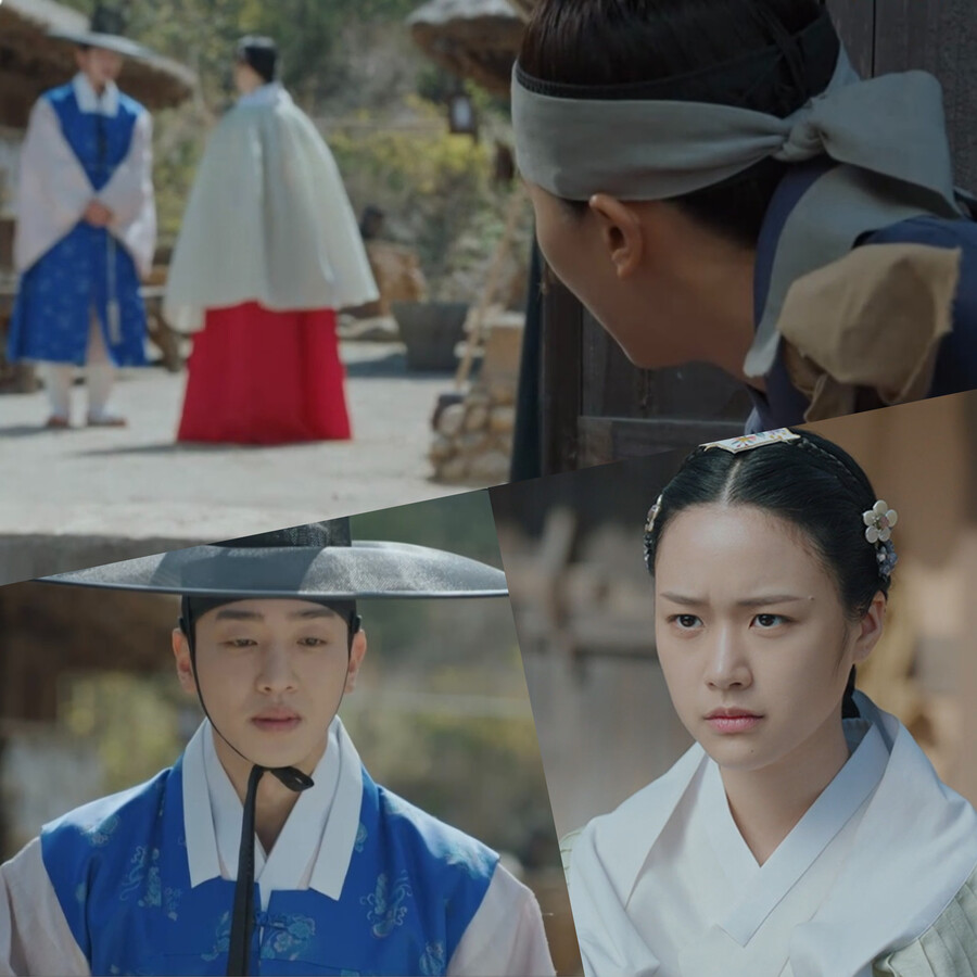 "내 말 콧구멍으로 들었나"…'청춘월담' 장여빈, 이태선과 혼담 오가는 이조판서 딸 활약