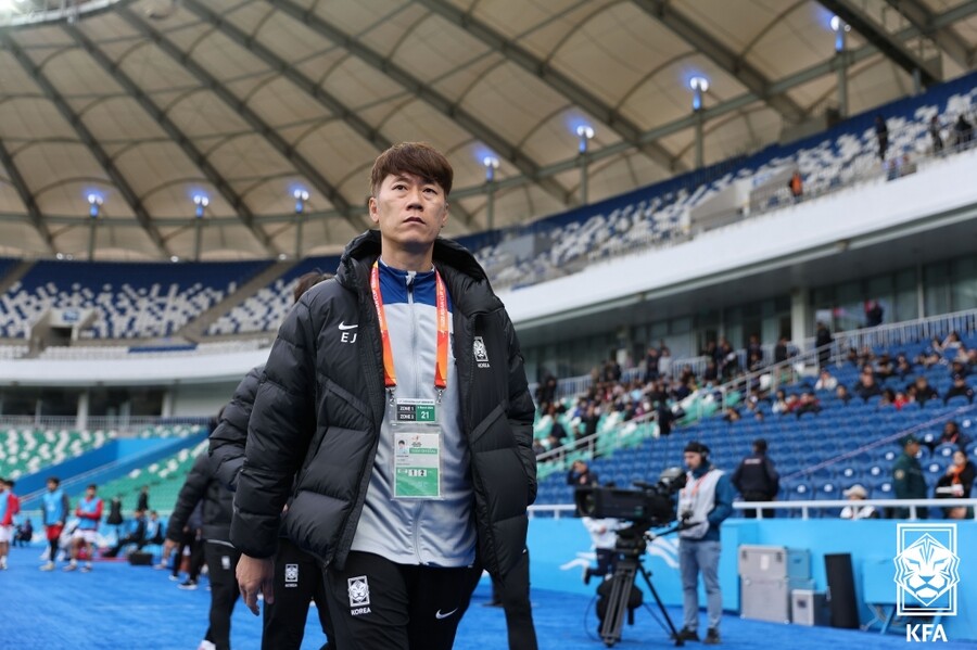 ▲ 김은중 U20 감독. ⓒ대한축구협회