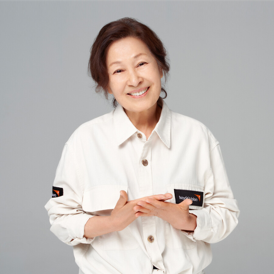 ▲ 배우 김혜자. 제공| 월드비전