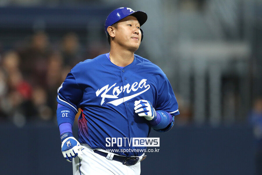 ▲ 2017 WBC에서 마지막 대표팀 유니폼을 입었던 이대호. ⓒ곽혜미 기자