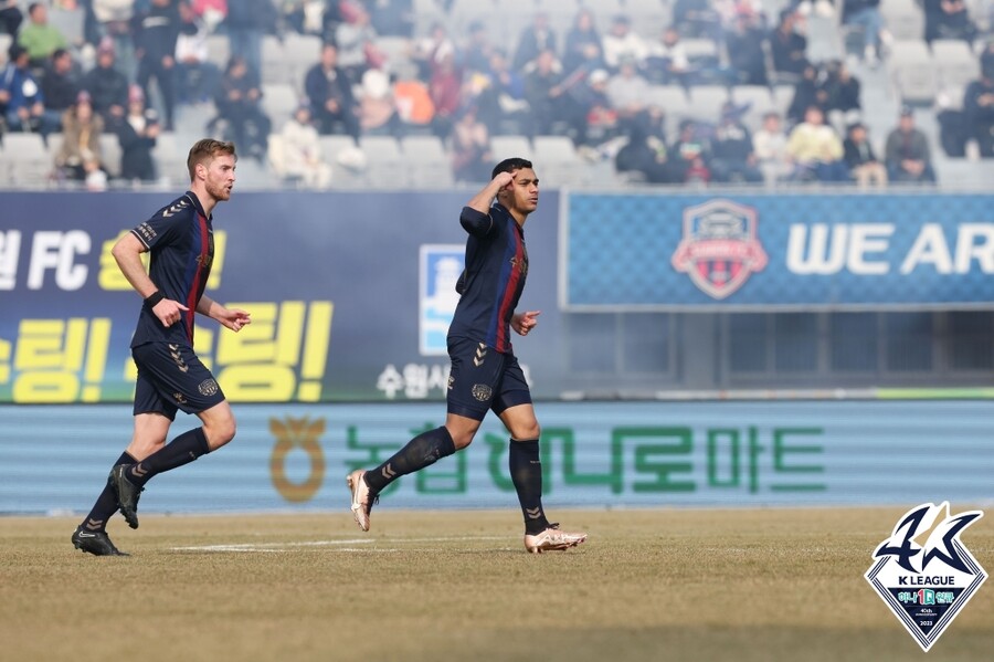▲ 추가 골을 터트린 무릴로. ⓒ한국프로축구연맹