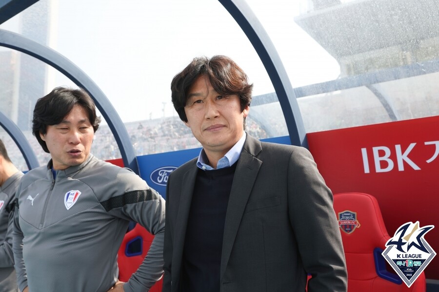 ▲ 이병근 수원 삼성 감독. ⓒ한국프로축구연맹