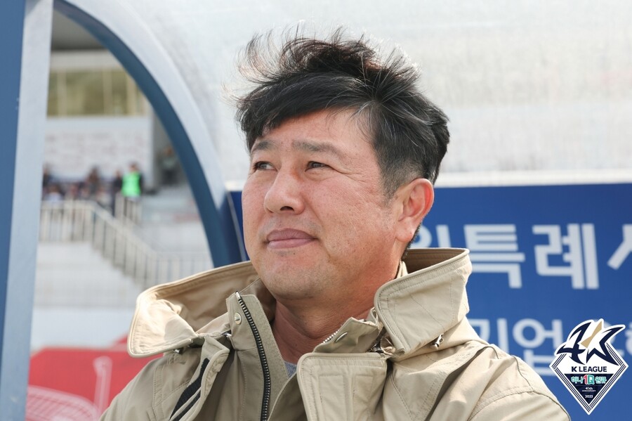 ▲ 김도균 수원FC 감독. ⓒ한국프로축구연맹
