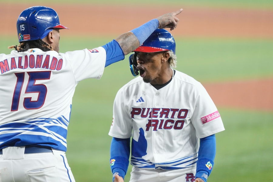 ▲ 푸에르토리코가 WBC D조 1차전 니카라과전에서 9-1로 승리를 거뒀다. ⓒWBC 공식 SNS