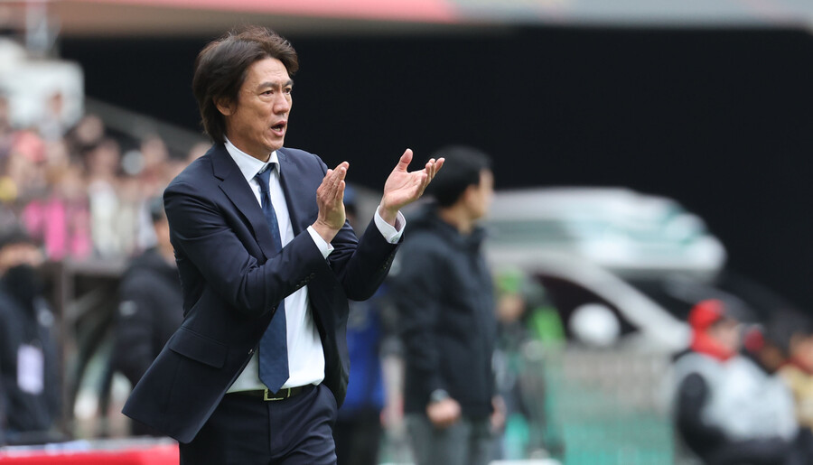 ▲ 홍명보 울산 현대 감독 FC서울전 2-1 승리를 이끌었다. ⓒ연합뉴스