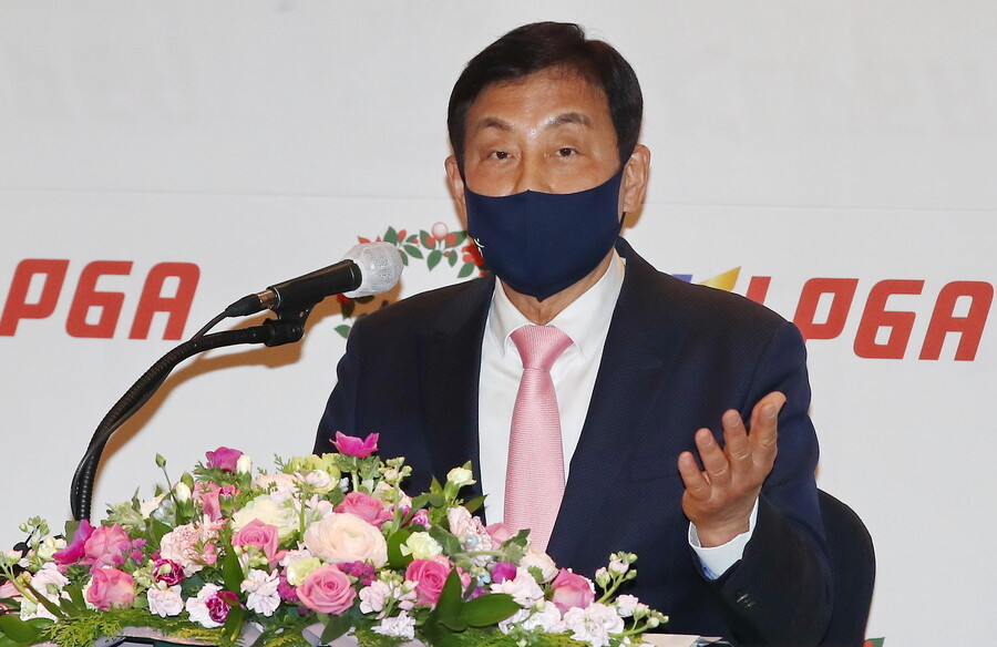▲ 김정태 한국여자프로골프협회(KLPGA) 회장이 아시아골프리더스포럼(AGLF) 회장직에서 물러난다. ⓒ 연합뉴스