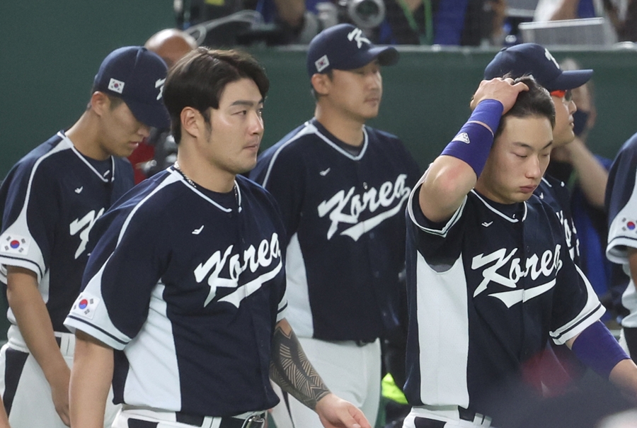 ▲ 한국 대표팀은 2013년 WBC 이후 3회 연속 1라운드 탈락이 확정됐다. ⓒ연합뉴스