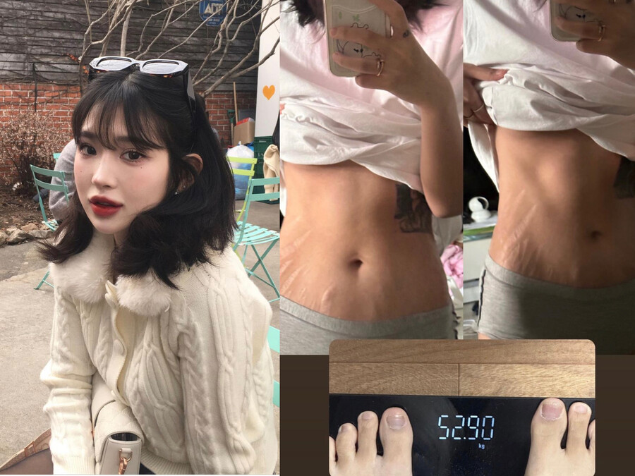 故 최진실 딸 최준희, 44kg 감량 후 튼살 공개 