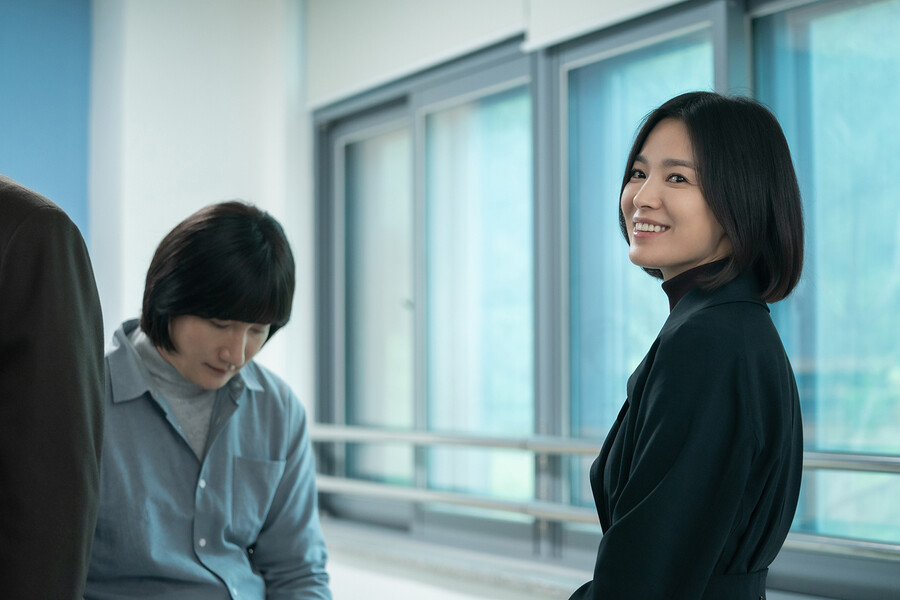 ▲  '더 글로리' 파트2 비하인드 스틸. 제공|넷플릭스