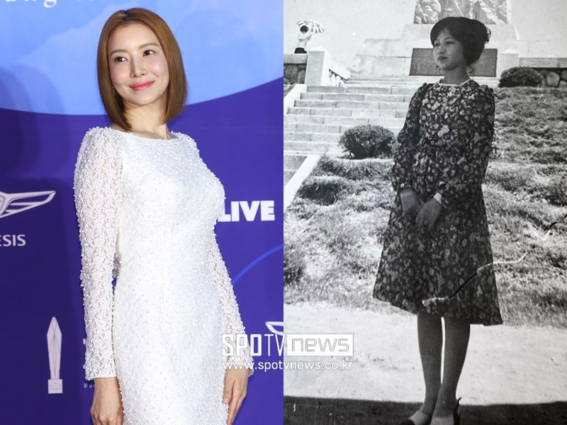 ▲ 배우 윤세아(왼쪽)와 모친 김상순. 출처| 스포티비뉴스DB, 윤세아 인스타그램