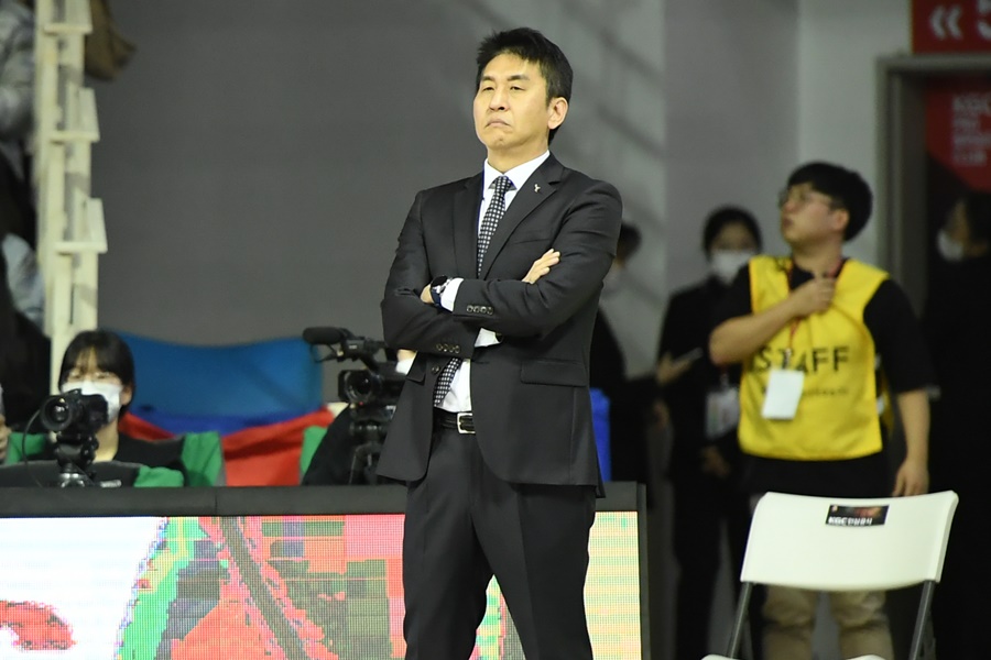 ▲ 김상식 감독 ⓒ KBL