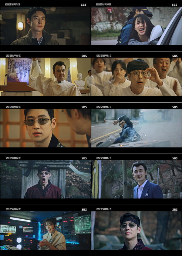 '모범택시2' 이제훈, 사이비 교주에게 사이비 소리 들었다…'무당도기' 출격[TV핫샷]