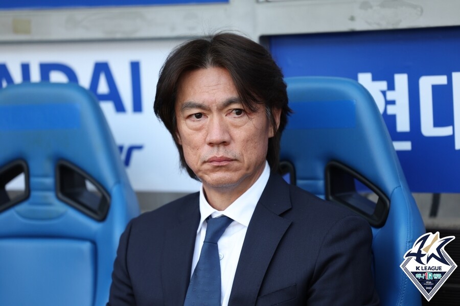 ▲ 홍명보 감독 ⓒ한국프로축구연맹