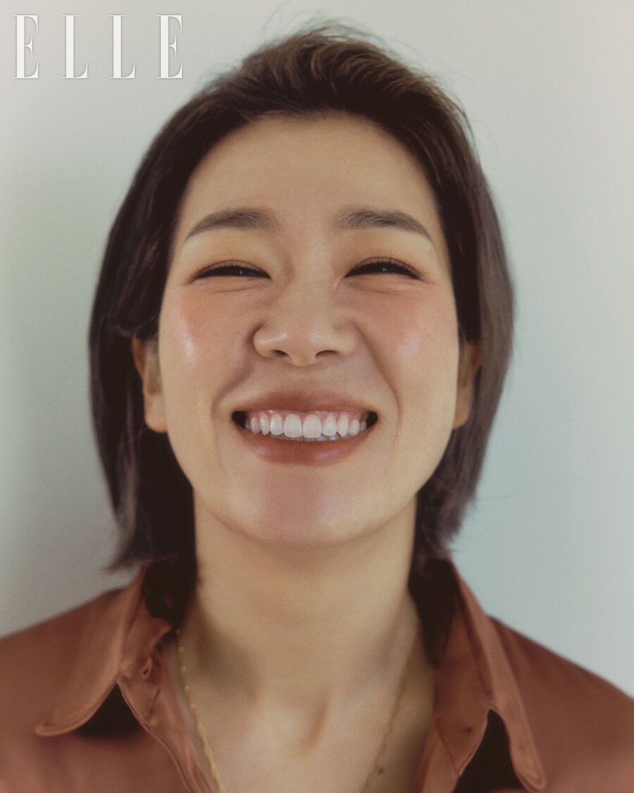 '더 글로리' 염혜란, 레드립의 '명랑 이모님' "웃는 모습 보여주고 싶었다"