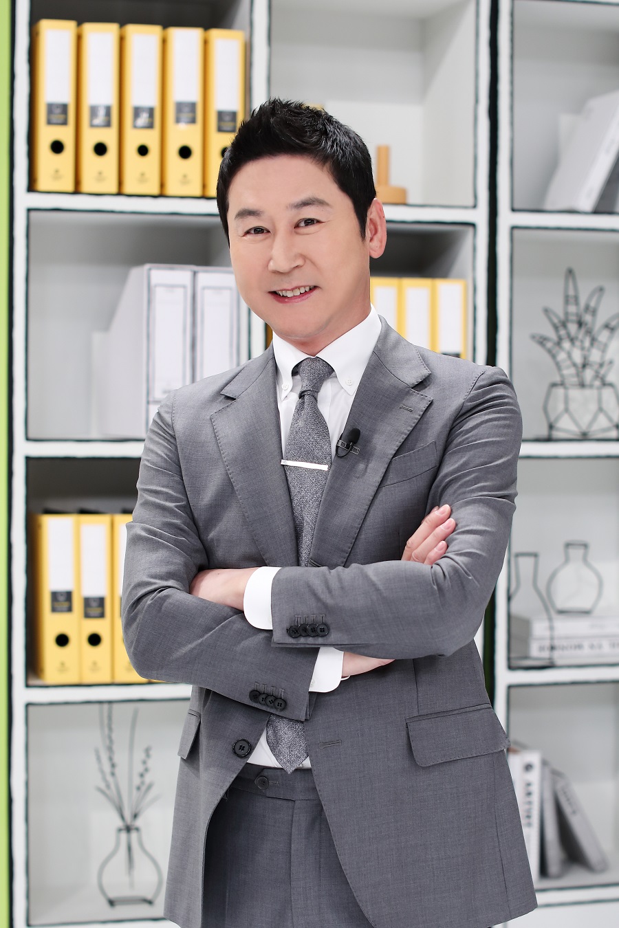 ▲ 채널S·MBN 새 예능 '오피스 빌런' 제작발표회에 참석한 코미디언 신동엽. 제공| 채널S·MBN
