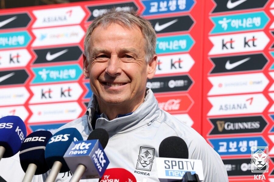 ▲ 위르겐 클린스만 국가대표팀 감독 ⓒ대한축구협회