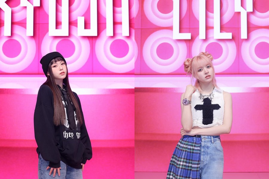 ▲ 규진(왼쪽), 릴리. 제공ㅣJYP엔터테인먼트