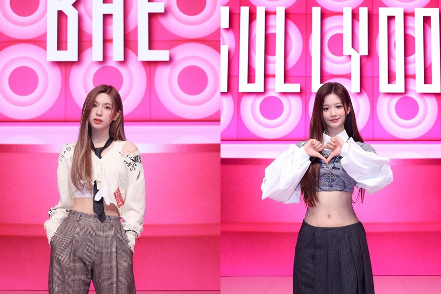 ▲ 배이(왼쪽), 설윤. 제공ㅣJYP엔터테인먼트