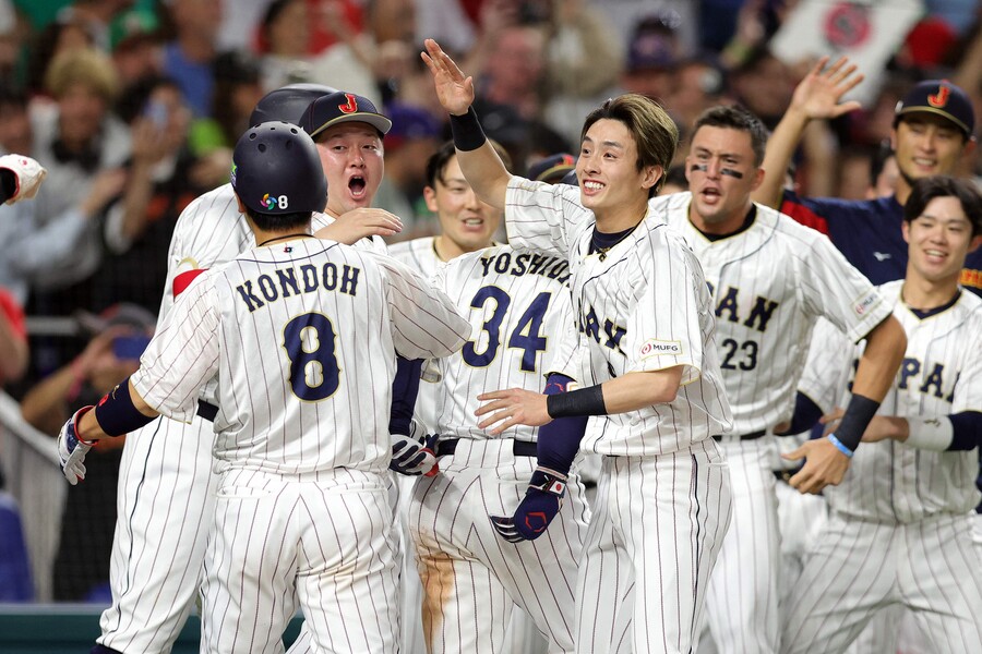 0-3→3-3→3-5→6-5… 일본, 멕시코에 극적승! 미국과 결승전 성사 [WBC 게임노트]