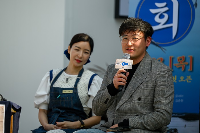 ▲ 채널A 새 예능 프로그램 '나만 믿고 먹어봐, 도시횟집' 제작발표회에 참석한 구장현 PD. 제공| 채널A