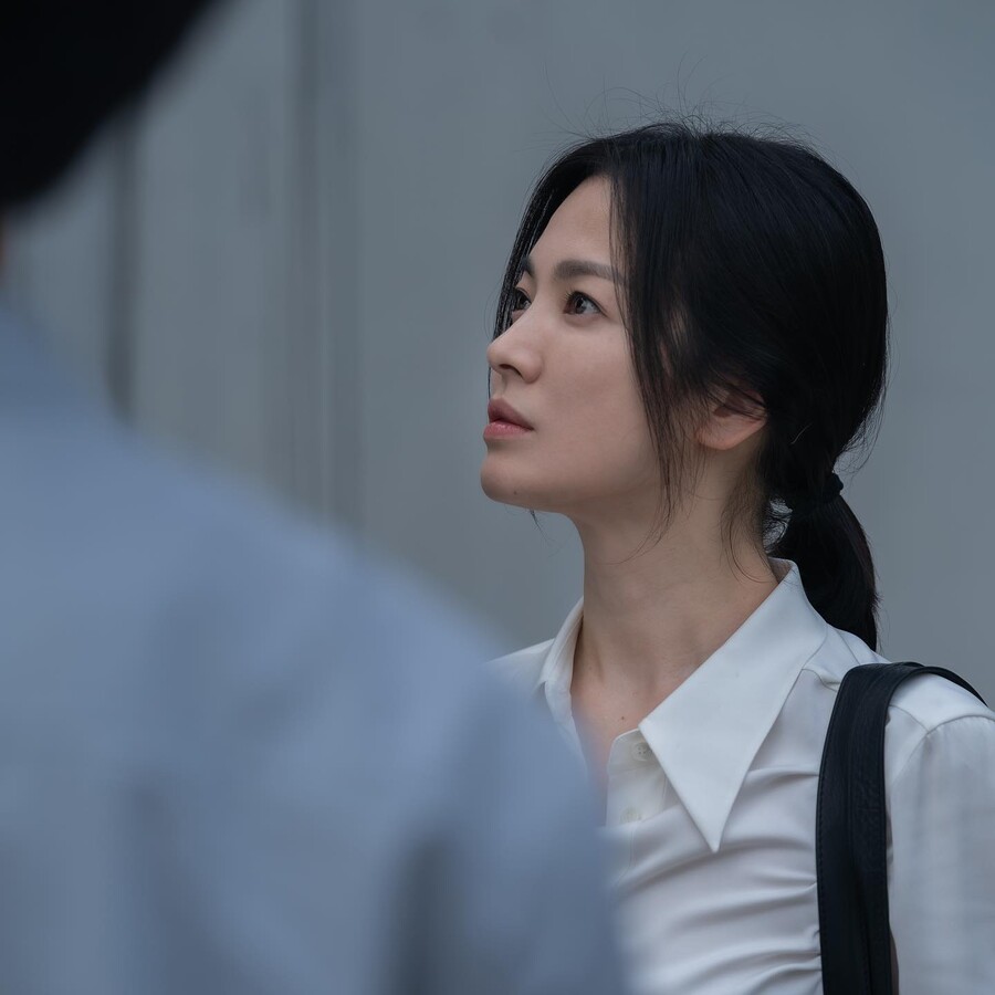 ▲  '더 글로리' 파트2 현장 스틸. 출처|송혜교 인스타그램