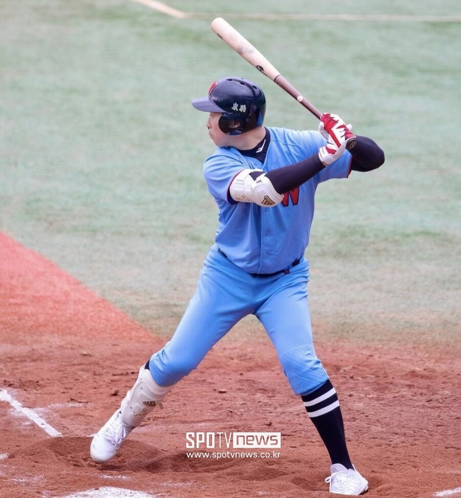 [이마트배] ‘라뱅’ 아들 이승민 스리런! 휘문, 북일에 콜드게임 승