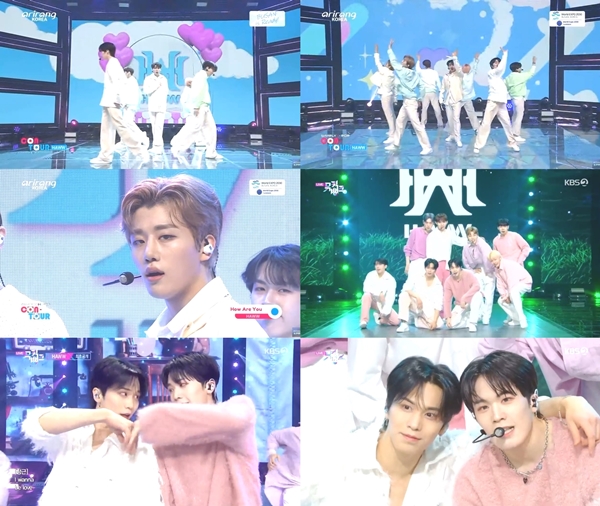 ▲ '워너 비 러브'로 활동을 이어가는 하우. 방송화면 캡처