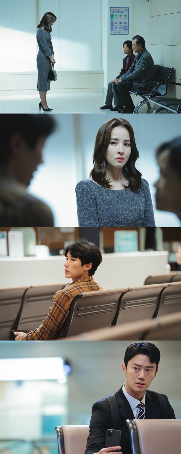 한혜진, 파리해진 얼굴로 병원행…노부부 앞에 고개숙였다(신성한, 이혼)