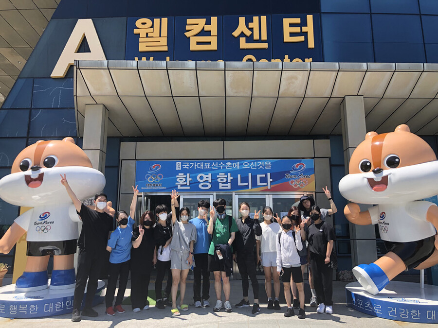 ▲ 지난해 8월 충북 진천선수촌에서 합숙 훈련한 피겨 스케이팅 국가대표 ⓒ대한빙상경기연맹