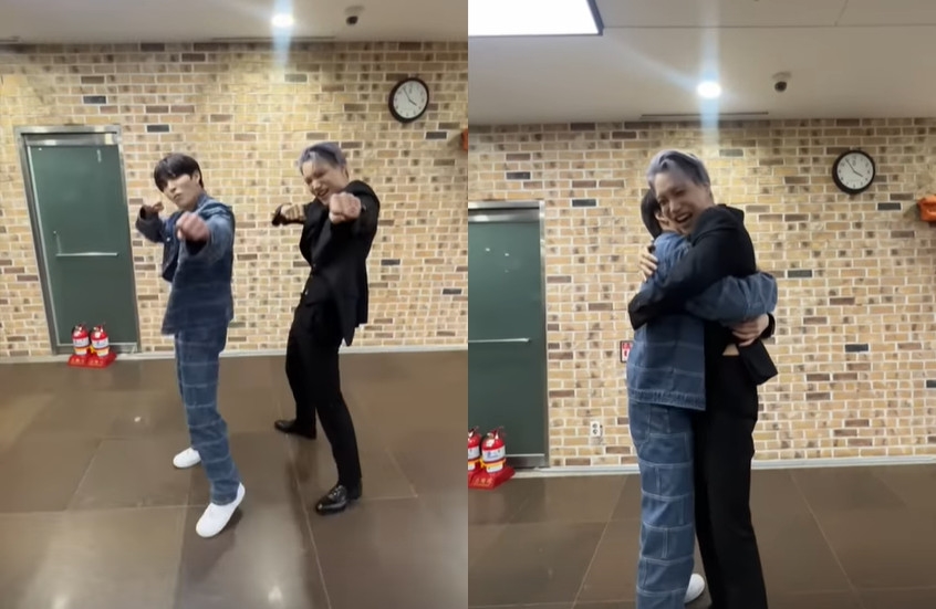 ▲ 엑소 카이, 다크비 희찬. 제공|엑소, 다크비 SNS