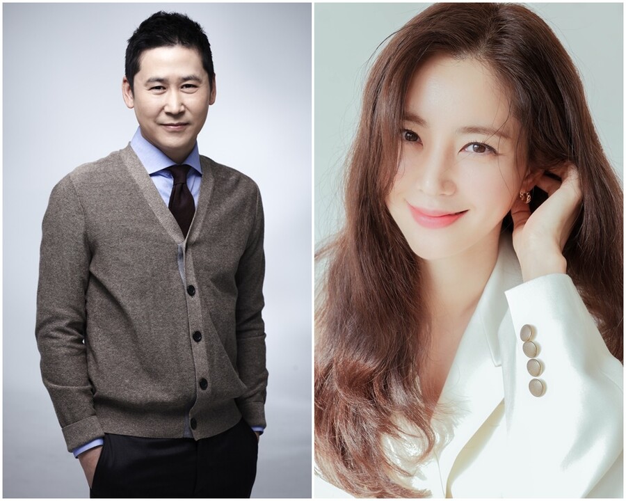 ▲ 신동엽, 한채아. 제공|각 소속사
