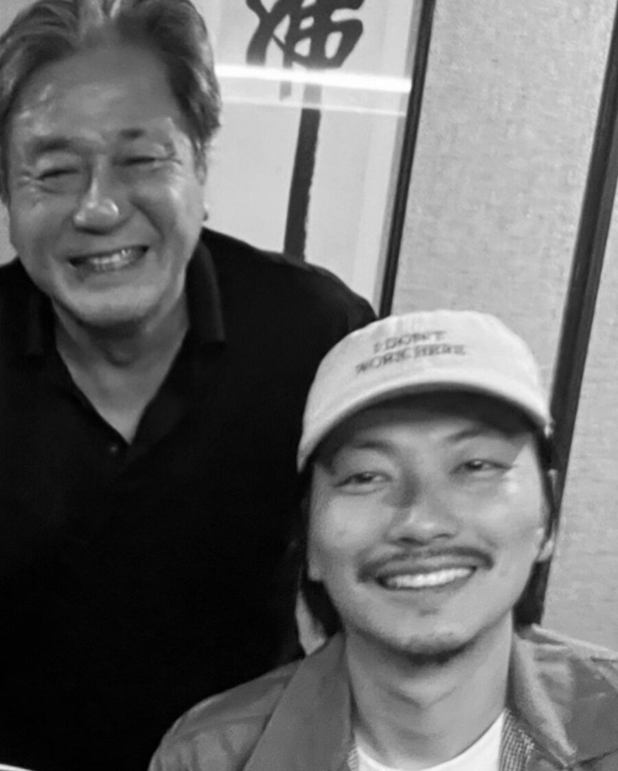 ▲  배우 최민식(왼쪽)과 이동휘. 출처| 이동휘 인스타그램