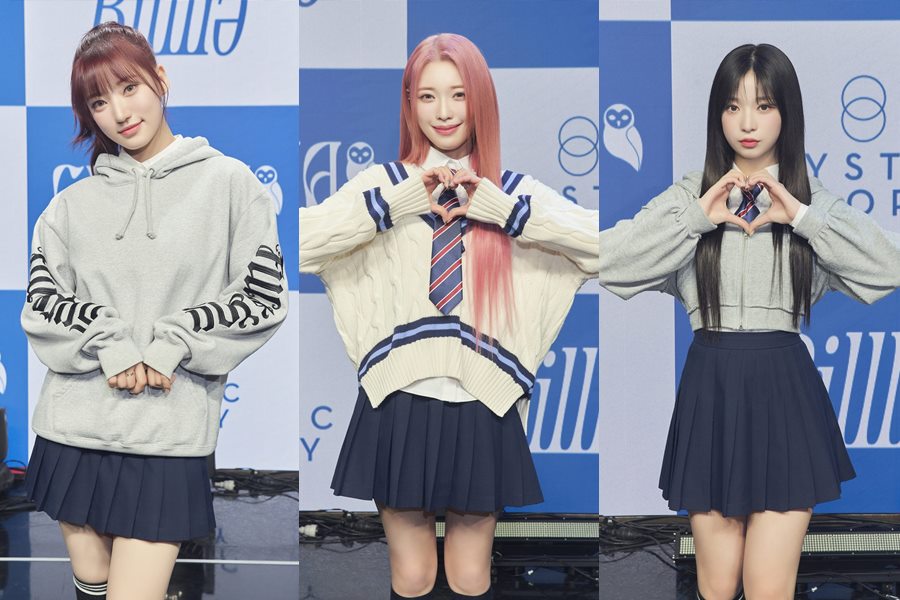 ▲ 빌리 시윤, 하람, 하루나(왼쪽부터). 제공ㅣ미스틱스토리