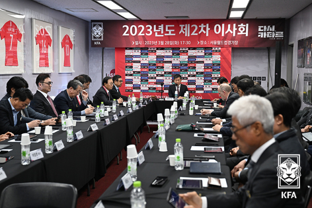 ▲ 2011년 승부 조작범들에게 사면권을 행사한 정몽규 대한축구협회 회장 ⓒ대한축구협회