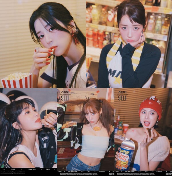 ▲ 에이핑크 새 앨범 '셀프'의 리얼 버전 개인 콘셉트 사진. 제공|IST엔터테인먼트