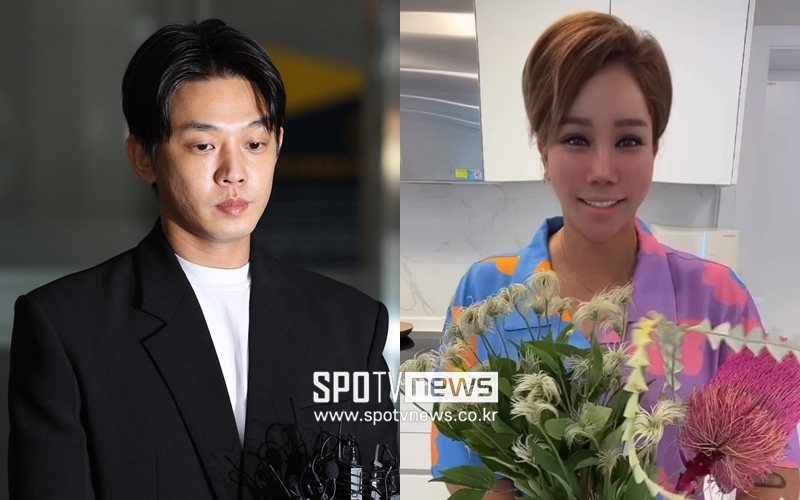 '유아인 응원' 김송 "제정신입니다만?"…누리꾼과 이틀째 실랑이